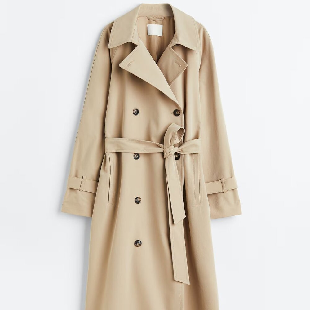 H&M Tan Trench Coat